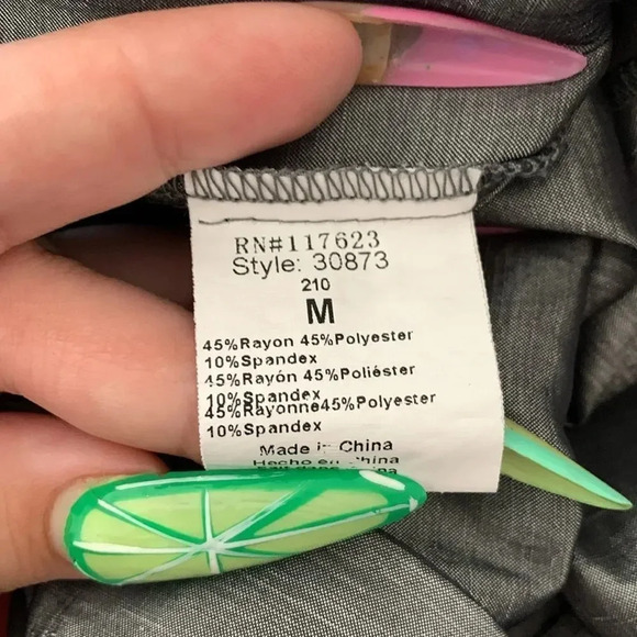 Cray Silver Strapless Bow Dress - Picture 6 of 6